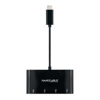 Adapter USB-C naar USB NANOCABLE 10.16.4401-BK (10 cm) 10 cm - thumbnail