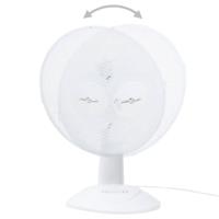 VidaXL Tafelventilator 3 snelheden 40 w 30 cm wit - thumbnail