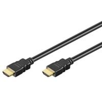 HDMI kabel wit - 1.4 - High Speed - Geschikt voor 4K Ultra HD 2160p en 3D-weergave - Beschikt over Ethernet - 1,5 meter - Korte HDMI kabel - Wit - thumbnail