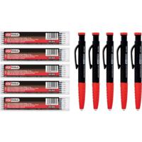 KS Tools 300.0800 Diepmarker Zwart/rood 5 stuk(s) - thumbnail