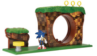 Sonic Action Figure - Green Hill Zone Playset - thumbnail