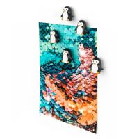Trendform Magnet Pingu - set van 6 stuks - thumbnail