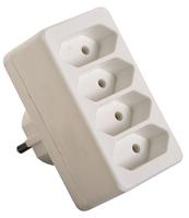 AS Schwabe 48411 Stopcontactsplitter Wit - thumbnail