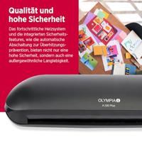 Olympia Laminator-set A 330 Plus 3138 DIN A3, DIN A4, DIN A5, DIN A6, DIN A7, DIN A8, Visitekaart - thumbnail
