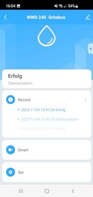 Schabus 500241 WWD 241 Draadloze watermelder Met app-besturing, Met vlotterschakelaar werkt via stopcontact - thumbnail