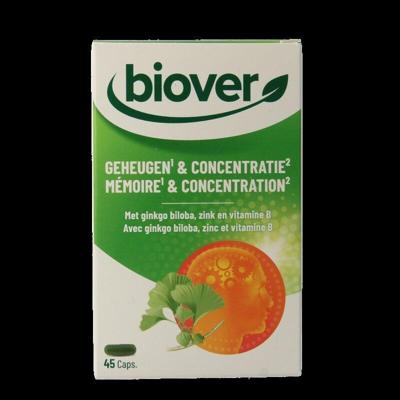 Biover Geheugen & concentratie 45 Capsules