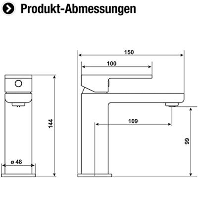 Cornat Teide 1Gr-Mengkraan Wastafel Ch - TEI1