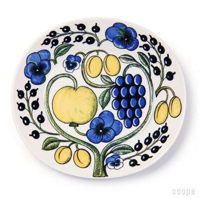 ARABIA - Paratiisi - Bord ovaal 25cm