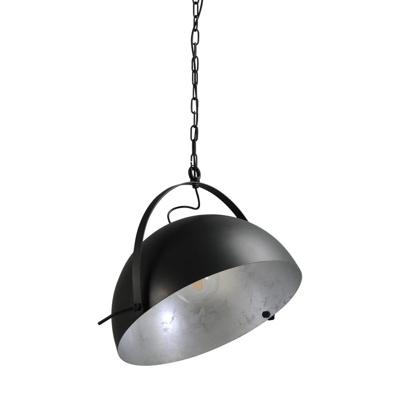 Masterlight Landelijke hanglampLarino 50 zwart met oud zilver - 2197-30-37-B-K