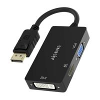DisplayPort kabel Aisens A125-0861 Zwart 15 cm - thumbnail