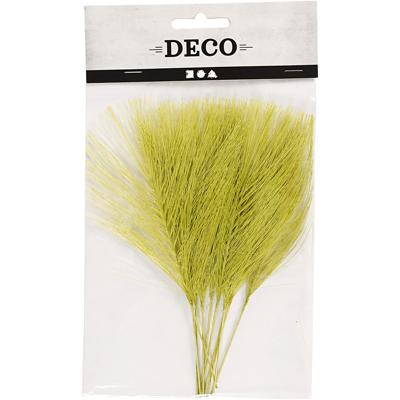 Creativ Company Kunstveren, l: 15 cm, b: 8 cm, groen, 10 stuk/ 1 doos