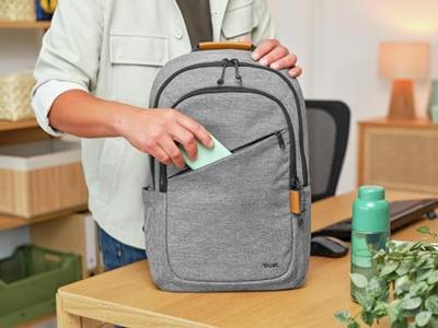 Trust Avana ECO Laptoprugzak Geschikt voor max. (laptop): 40,6 cm (16) Grijs Trust Avana ECO Laptoprugzak Geschikt voor max. (laptop): 40,6 cm (16) Grijs