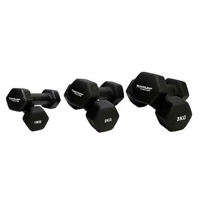 Tunturi Dumbbell Set | Met Opbergrek | Neopreen l 1 t/m 3 kg