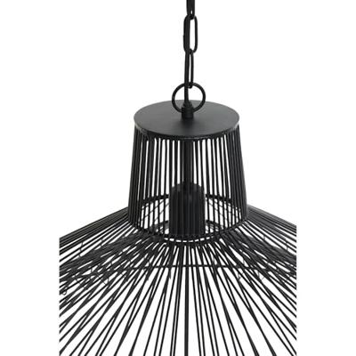 Light & Living Hanglamp 'Kasper' Ø65cm, kleur Mat Zwart Light & Living Hanglamp 'Kasper' Ø65cm, kleur Mat Zwart