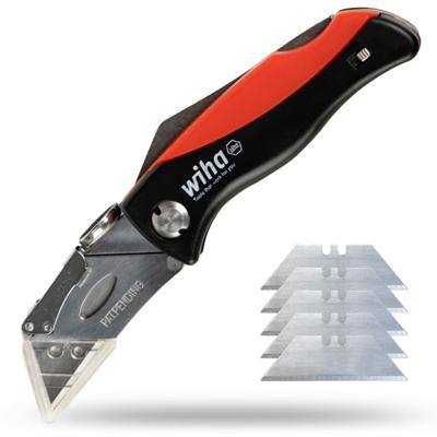 Wiha Inklapbaar mes | inclusief 6 heavy duty mesjes - SB246279