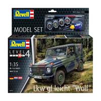 Revell modelbouwpakket - lkw gl leicht "wolf" 1:35 - 116dlg. - thumbnail