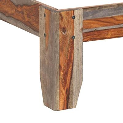 Bedframe zonder matras massief hout 200x200 cm Bedframe zonder matras massief hout 200x200 cm