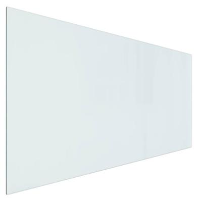 VidaXL Glasplaat openhaard rechthoekig 120x60 cm