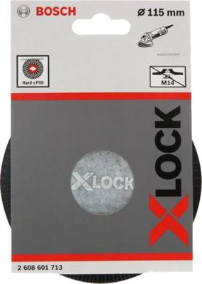 Bosch Accessoires X-LOCK Steunschijf voor fiberschijven 115 mm hard - 1 stuk(s) - 2608601713 Bosch Accessoires X-LOCK Steunschijf voor fiberschijven 115 mm hard - 1 stuk(s) - 2608601713