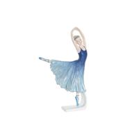 Decoratieve figuren DKD Home Decor Blauw Romantiek Balletdanseres 13 x 6 x 23 cm - thumbnail