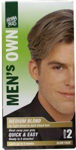 Hennaplus Men's Own Haarkleuring Medium Blond Hennaplus Men's Own Haarkleuring Medium Blond