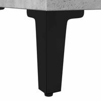 Badkamerkast 30x30x100 cm bewerkt hout betongrijs - thumbnail