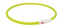 Hondenhalsband Trixie Flash USB Groen XS-XL - thumbnail