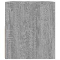 Tv-meubel met LED-verlichting 90x35x40 cm grijs sonoma eiken - thumbnail