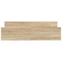 Bedframe met hoofd- en voeteneinde sonoma eikenkleur 160x200 cm - thumbnail