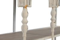 Planken Home ESPRIT Wit Natuurlijk Metaal 159 X 36,5 X 91 cm - thumbnail