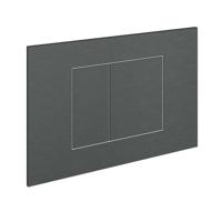 Hotbath &MORE Bedieningspaneel geschikt voor Geberit UP320/UP720/TECE Box 8 BGP PVD Geborsteld Gunmetal PVD (BAS320BGP) - thumbnail