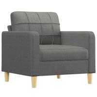 Fauteuil 60 cm stof donkergrijs - thumbnail