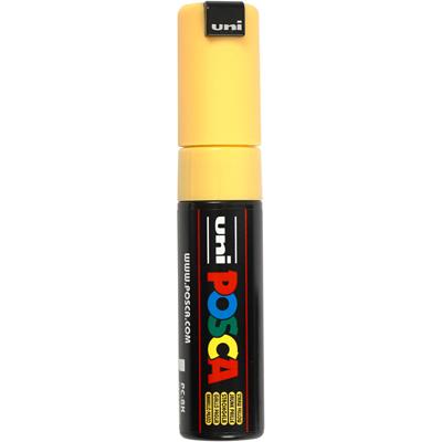 Uni POSCA paintmarker PC-8K, 8 mm, strogeel