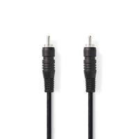 Nedis Digitale Audiokabel | RCA Male | RCA Male | 2 m | 1 stuks - CAGB24170BK20 CAGB24170BK20 - thumbnail