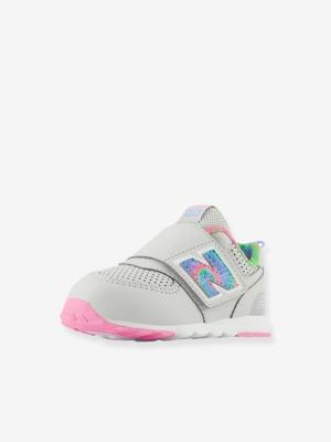 NW574KL NEW BALANCE® baby baskets met klittenband grijs