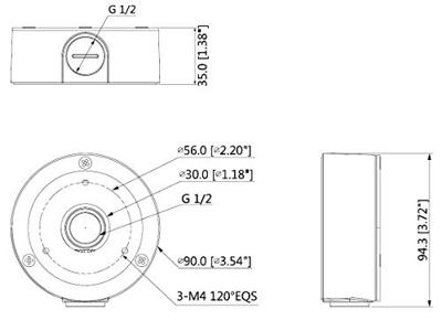 Lupus 13357 Installatiebox 1 kg Wit