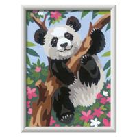 Ravensburger creart schilderen op nummer - speelse panda - thumbnail