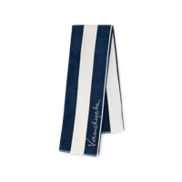 Vandyck Vandyck Palma Beach Towel blueink 100x200 - thumbnail