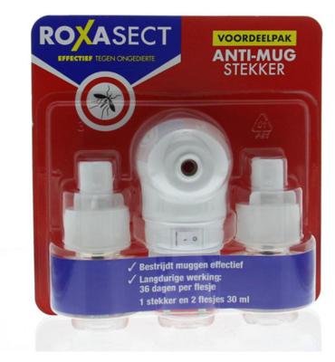 Roxasect Voordeelpak Anti-Mug Stekker + 2 Navullingen