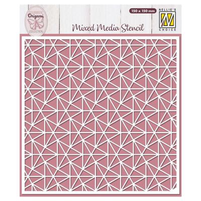 Nellie's Choice • sjabloon driehoeken 15x15cm