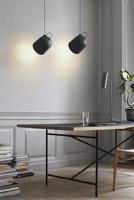 Hanglamp zwart &apos;Angle&apos; E27 dimbaar warm wit zwart 20 cm DFTP - thumbnail