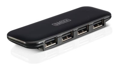 7-poorts USB 2.0 hub high performance met voeding