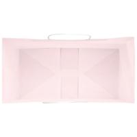VidaXL Papieren zakken 250 st met hengsels 32x17x44 cm roze - thumbnail
