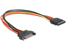 SATA voedings-verlengkabel, 0,15 m