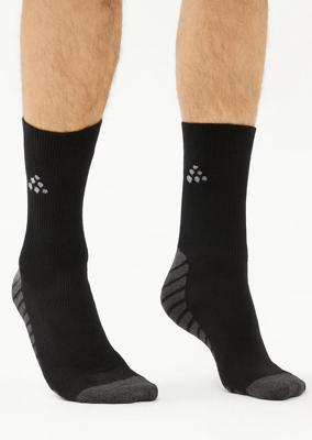Craft 1910981 Progress Anti Slip Mid Sock - Black - 34/36 Craft 1910981 Progress Anti Slip Mid Sock - Black - 34/36