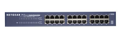 Netgear ProSAFE Unmanaged Switch - JGS524 - 24 Gigabit Ethernet poorten 10/100/1000 Mbps Netgear ProSAFE Unmanaged Switch - JGS524 - 24 Gigabit Ethernet poorten 10/100/1000 Mbps