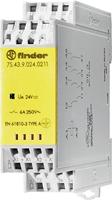 Finder 7S.43.9.024.0211 Relais Schakelstroom (max.): 6 A 1x NC, 2x NO 1 stuk(s) - thumbnail