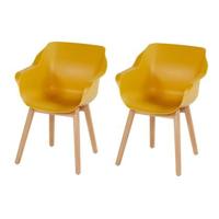 Hartman Sophie Studio Teak dining armstoel Xerix - thumbnail