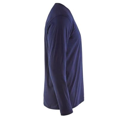 Blåkläder T-Shirt lange mouw 35001042 | Marineblauw | Maat L - 7330509596654