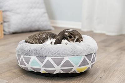 TRIXIE RELAX MAND BUNNY ROND PLUCHE 35X35X13 CM